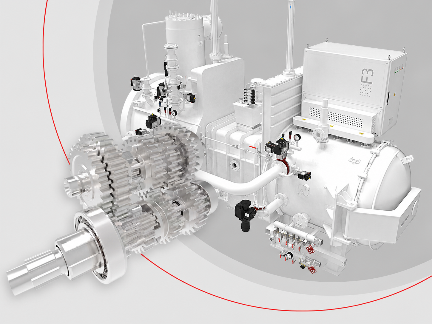 Three-Chamber LPC–HPGQ Furnace for Gear Manufacturing
