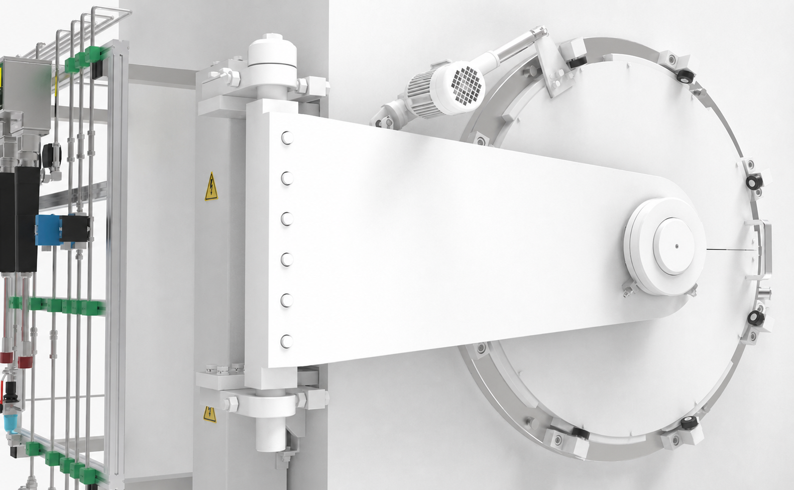 Pre-Evacuated Retort Furnace for Precision Resistors